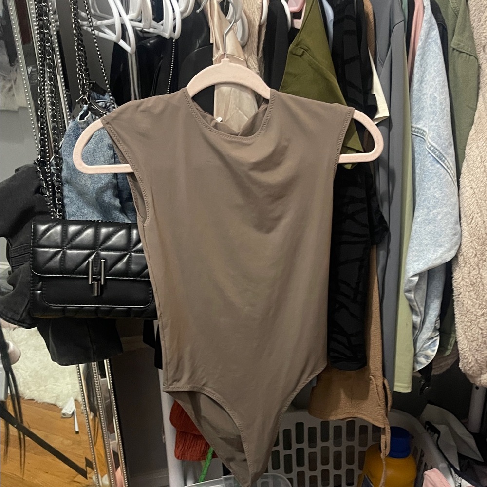 Zara Brown Bodysuit